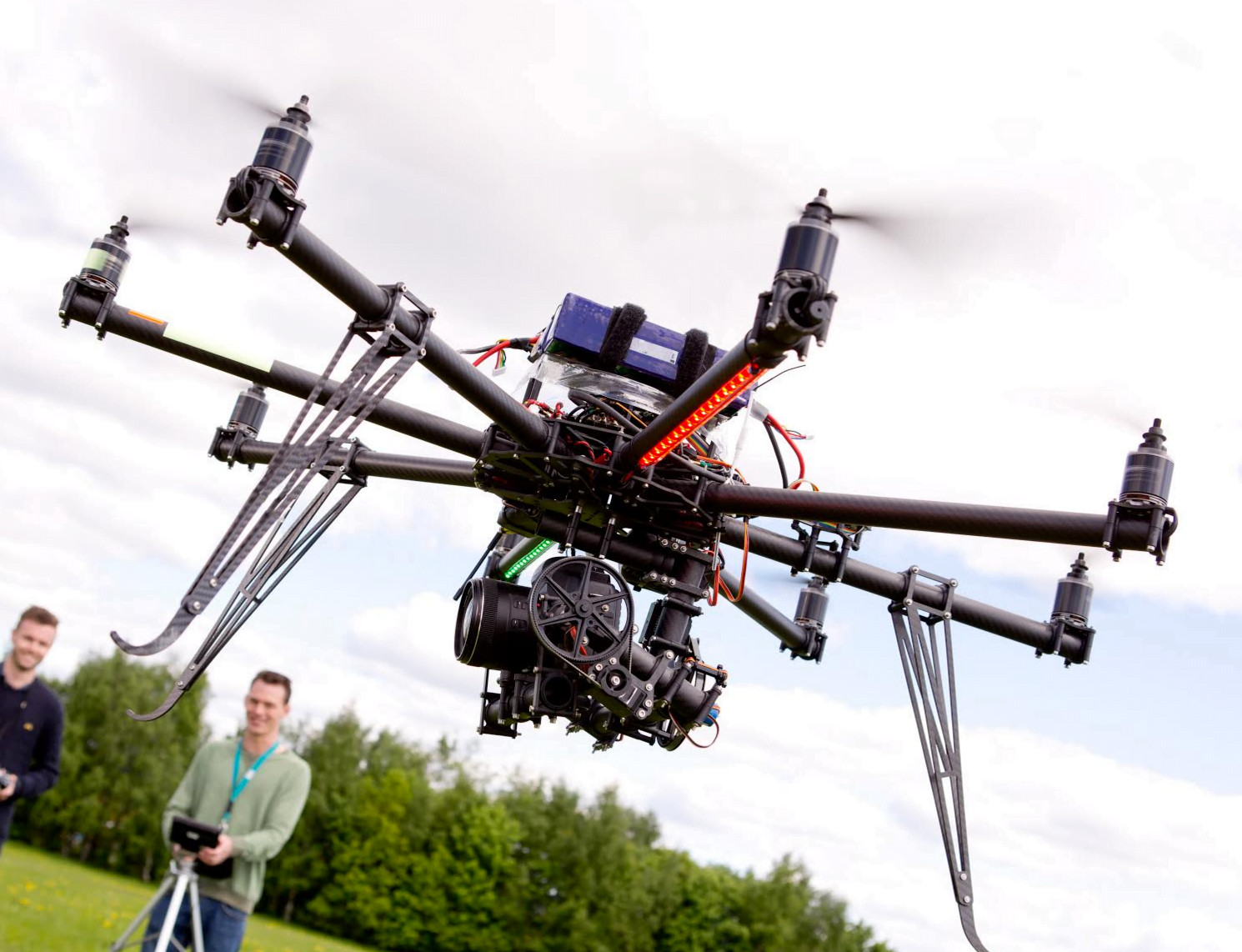 Drone Flying